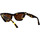 Uhren & Schmuck Damen Sonnenbrillen Bottega Veneta BV1101S 002 Sonnenbrille Braun