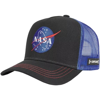 Accessoires Herren Schirmmütze Capslab Space Mission NASA Cap Schwarz