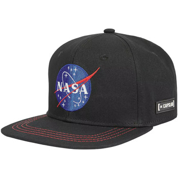 Accessoires Herren Schirmmütze Capslab Space Mission NASA Snapback Cap Schwarz