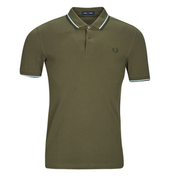 Kleidung Herren Polohemden Fred Perry TWIN TIPPED FRED PERRY SHIRT Kaki
