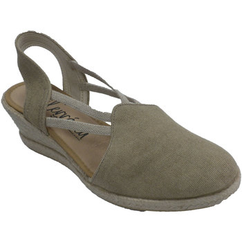 Schuhe Damen Hausschuhe Calzamur Damen-Sneakers mit geschlossener Zehenpa Beige