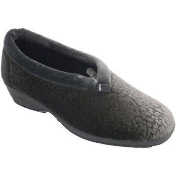 Schuhe Damen Hausschuhe Made In Spain 1940 Geschlossene Damenschuhe Alberola grau Grau