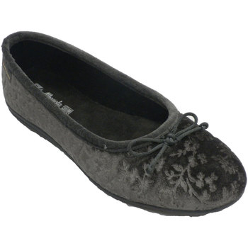Schuhe Damen Hausschuhe Made In Spain 1940 Geschlossene Pantoffeln. Alberola grau Grau