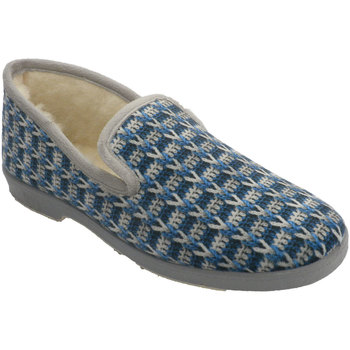Schuhe Damen Hausschuhe Doctor Cutillas Geschlossene Damenschuhe aus Wolle, die Blau