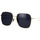 Uhren & Schmuck Damen Sonnenbrillen Gucci GG1031S 009 Sonnenbrille mit Anhänger Gold