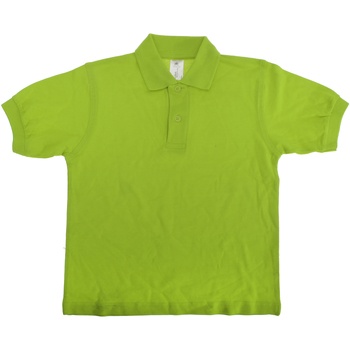 Kleidung Kinder T-Shirts & Poloshirts B And C PK486 Grün