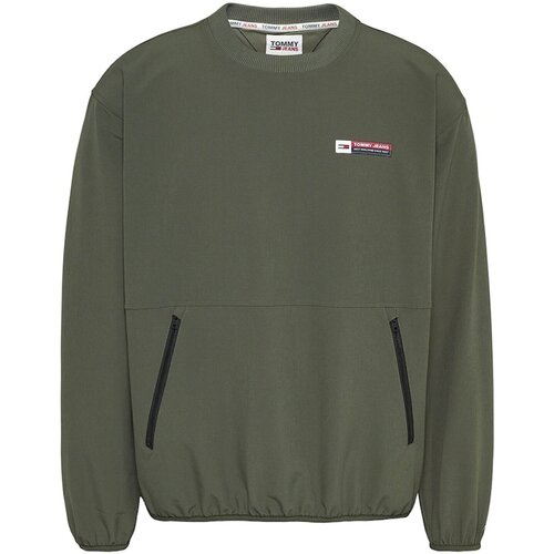 Kleidung Herren Sweatshirts Tommy Jeans DM0DM13360 Grün