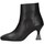 Schuhe Damen Ankle Boots Hersuade W2250 Schwarz