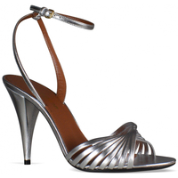 Schuhe Damen Sandalen / Sandaletten Saint Laurent  Silbern