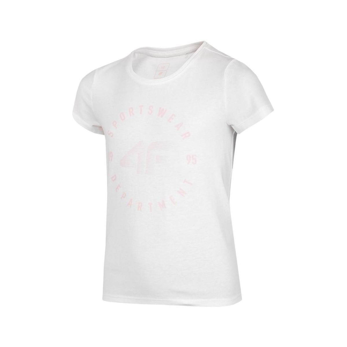 Kleidung Mädchen T-Shirts 4F JTSD003 Weiss