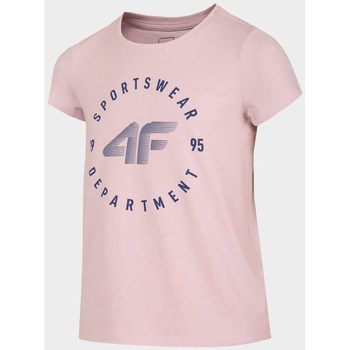 Kleidung Mädchen T-Shirts 4F JTSD003 Beige