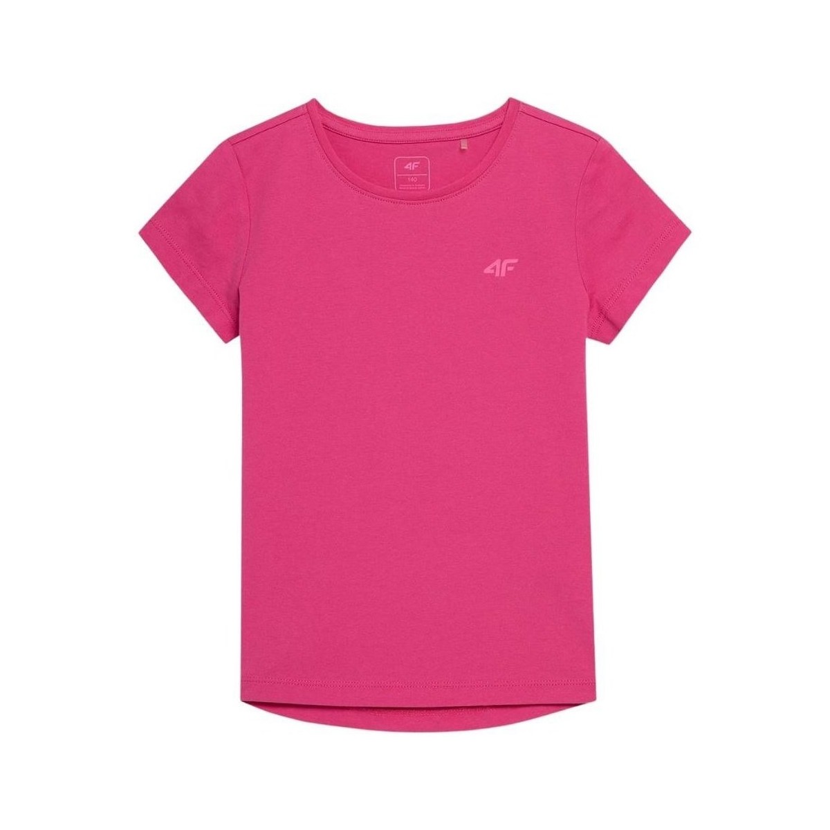 Kleidung Mädchen T-Shirts 4F HJL22JTSD00153S Rosa