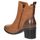 Schuhe Damen Low Boots Amarpies BOTINES  AHG22535 SEÑORA CUERO Braun