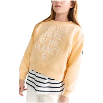 Kleidung Mädchen Sweatshirts Ecoalf  Gelb