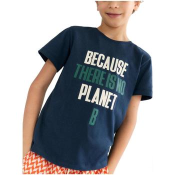 Kleidung Jungen T-Shirts Ecoalf  Blau