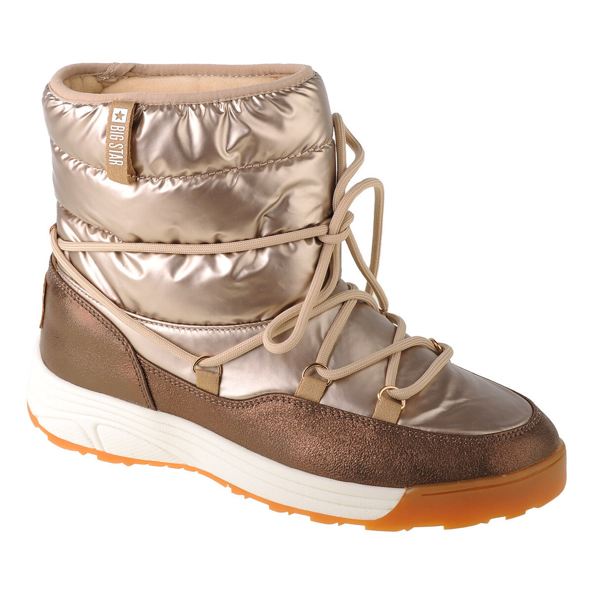 Schuhe Damen Schneestiefel Big Star Snow Boots Gold