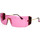 Uhren & Schmuck Sonnenbrillen Retrosuperfuture Planet Pink RA1 Sonnenbrille Gold