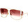 Uhren & Schmuck Sonnenbrillen Retrosuperfuture Sonnenbrille Autore 2Tone Rot I50 Gold