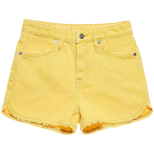 Kleidung Mädchen Shorts / Bermudas Teddy Smith 50406559D Gelb