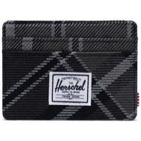 Taschen Portemonnaie Herschel Carteira Herschel Charlie RFID Greyscale Plaid Grau