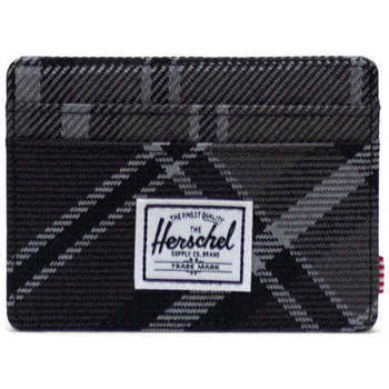 Taschen Portemonnaie Herschel Carteira Herschel Charlie RFID Greyscale Plaid 