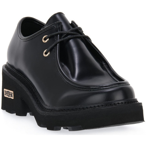 Schuhe Damen Stiefel Cult GRACE 3544 LOW W LEATHER BLACK Schwarz