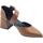 Schuhe Damen Sandalen / Sandaletten Nacree 145M018 Vit Braun