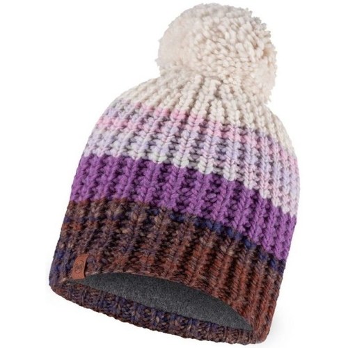 Accessoires Mütze Buff Knitted Fleece Hat Violett, Weiß, Braun