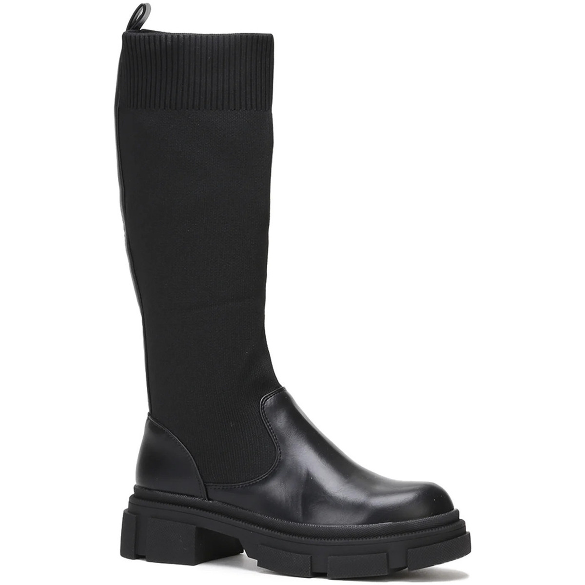 Schuhe Damen Stiefel La Modeuse 62576_P142478 Schwarz