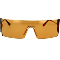Uhren & Schmuck Kinder Sonnenbrillen Retrosuperfuture Planet Orange FS2 Sonnenbrille Gold