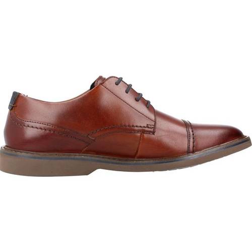 Schuhe Herren Derby-Schuhe & Richelieu Clarks ATTICUS LT CAP Braun
