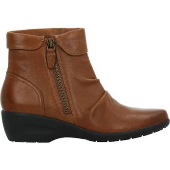 Schuhe Damen Low Boots Clarks 26152563C Braun