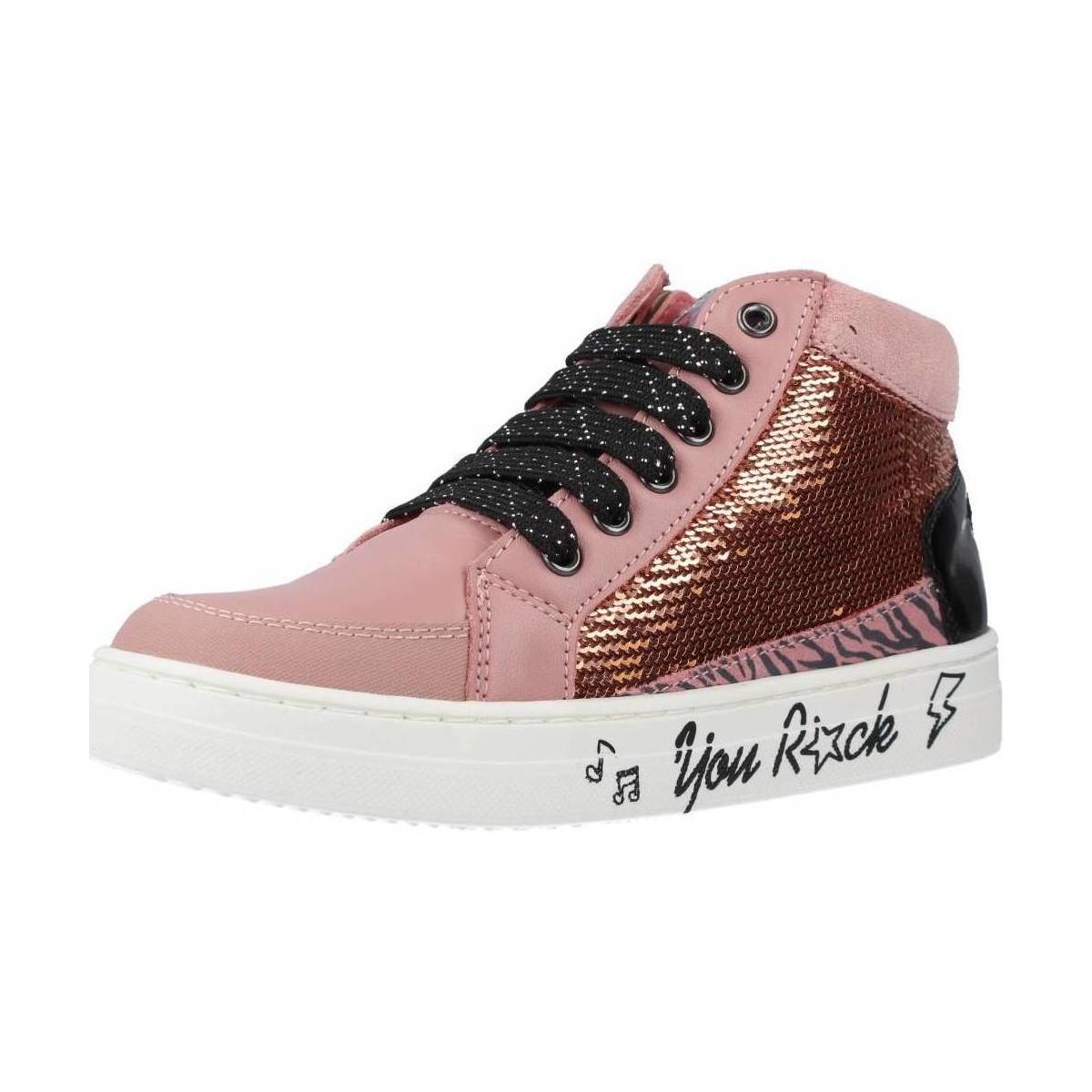 Schuhe Mädchen Sneaker Low Garvalin 221541G Rosa