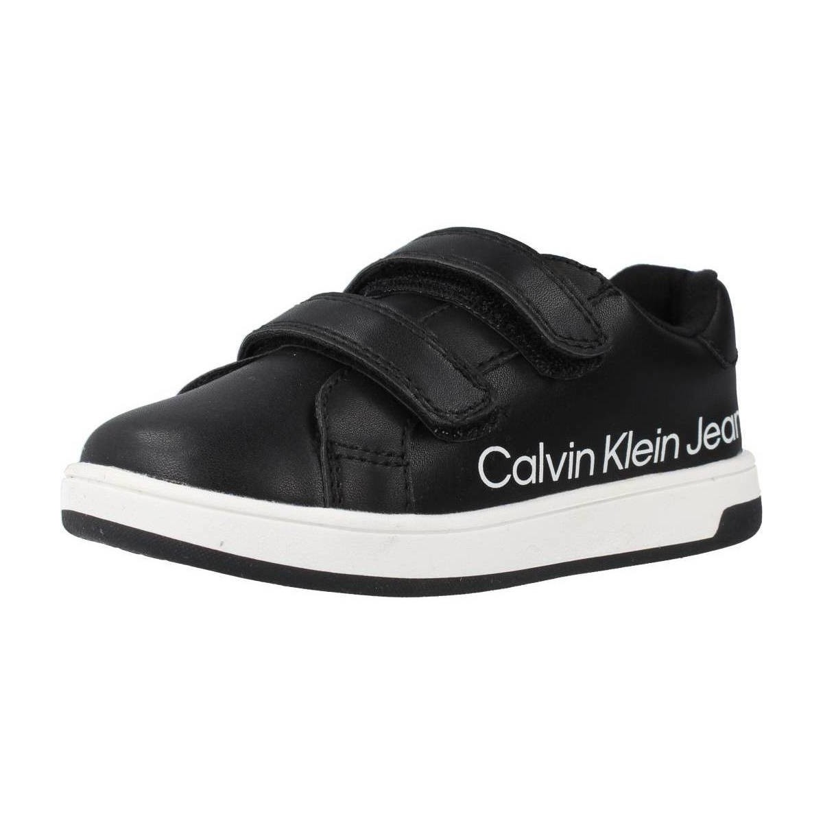 Schuhe Jungen Sneaker Low Calvin Klein Jeans V1X980325 Schwarz