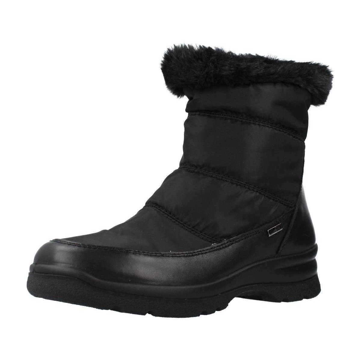 Schuhe Damen Low Boots Imac 256768I Schwarz