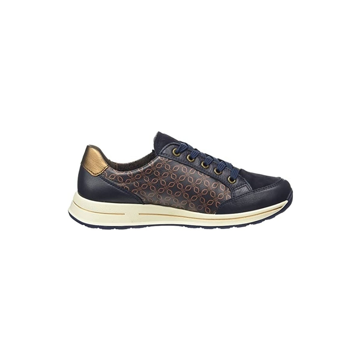 Schuhe Damen Sneaker Ara 1224801 Blau