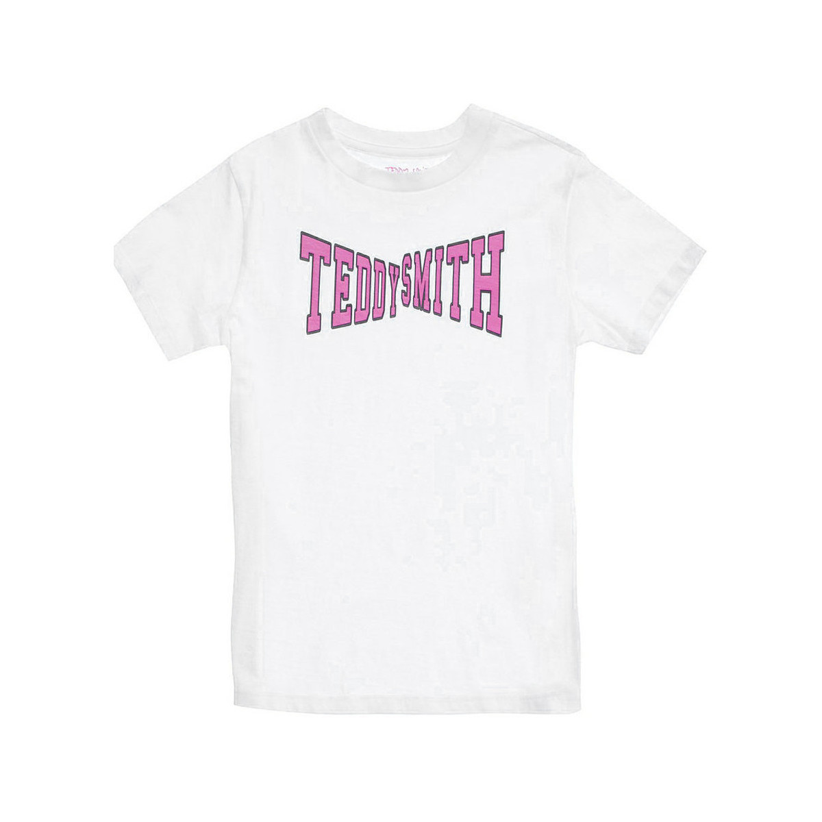 Kleidung Mädchen T-Shirts & Poloshirts Teddy Smith 51006380D Weiss