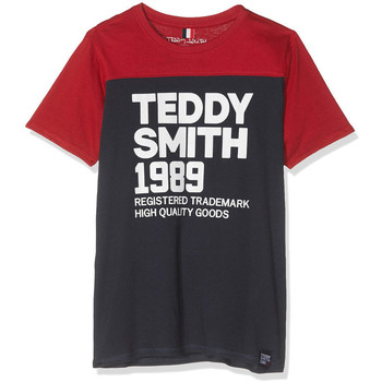 Kleidung Jungen T-Shirts & Poloshirts Teddy Smith 61006237D Rot