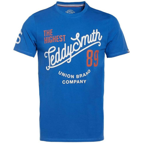 Kleidung Jungen T-Shirts & Poloshirts Teddy Smith 61005713D Blau