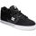 Schuhe Herren Sneaker DC Shoes Pure mid ADYS400082 BLACK/GREY/RED (BYR) Schwarz
