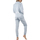 Kleidung Damen Pyjamas/ Nachthemden Admas Pyjama Hausanzug Hose Jacke mit Reißverschluss Soft Home Blau