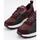 Schuhe Damen Sneaker Low Geox D BRAIES Bordeaux