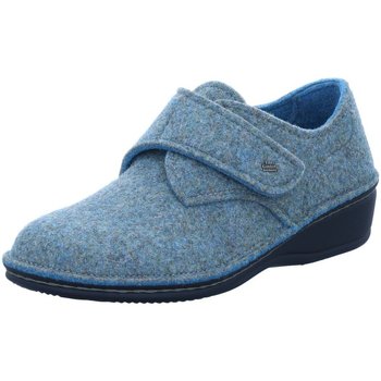 Schuhe Damen Hausschuhe Finn Comfort ADELBODEN C 06551-482183 Blau