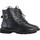 Schuhe Damen Boots The Divine Factory 203211 Schwarz