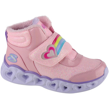Schuhe Mädchen Boots Skechers Heart Lights - Brilliant Rainbow Rosa