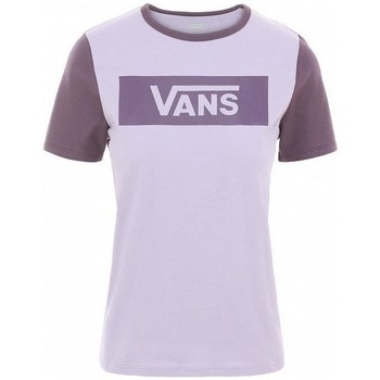 Kleidung Damen T-Shirts Vans V Tangle Range Ringer Violett