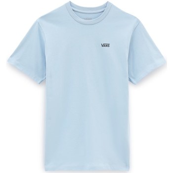 Kleidung Damen T-Shirts Vans Left Chest Logo Tee Blau