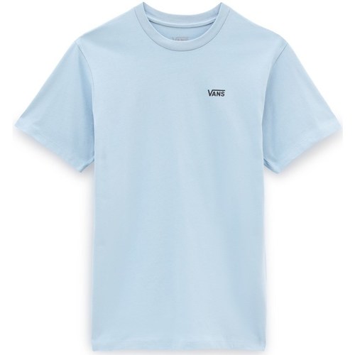 Kleidung Damen T-Shirts Vans Left Chest Logo Tee Blau