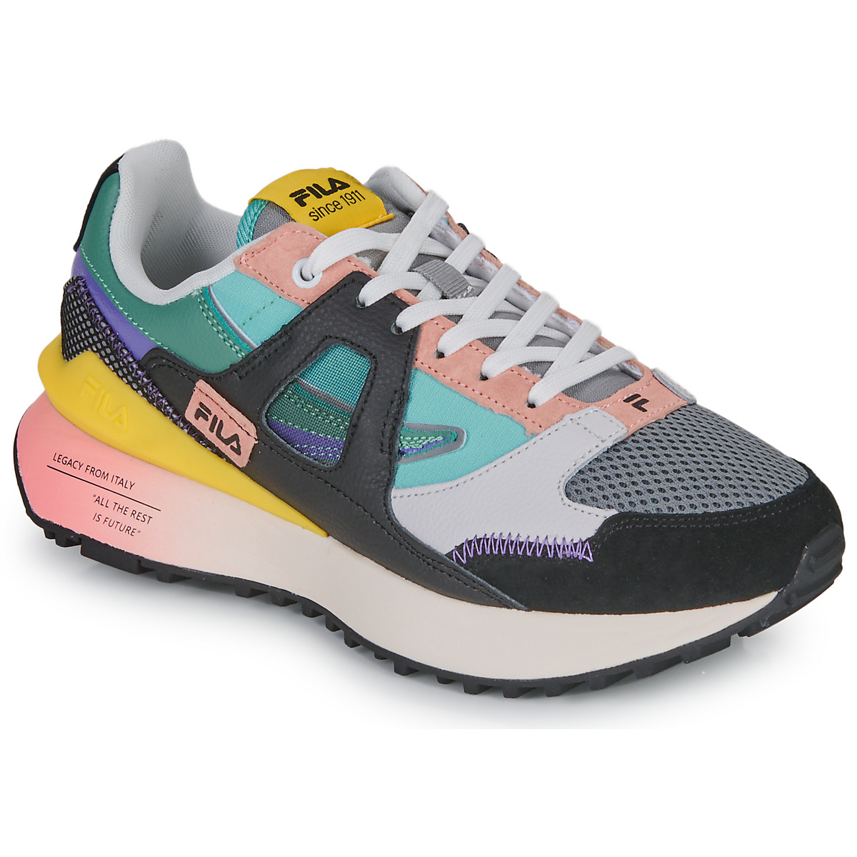Schuhe Damen Sneaker Low Fila FILA CONTEMPO Schwarz / Multicolor