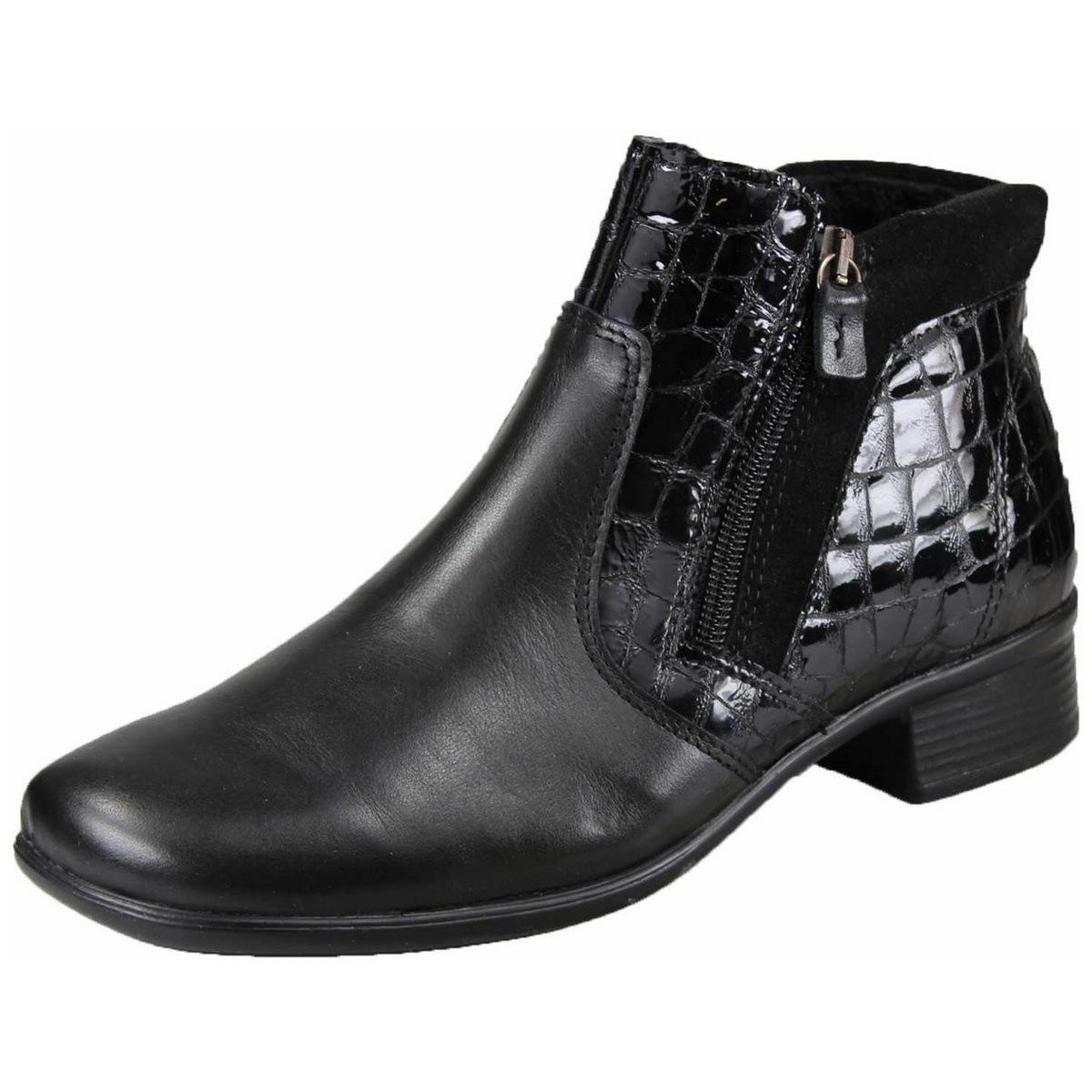 Schuhe Damen Stiefel Aco Stiefeletten black () 245/8547W-2738/918/1038 Schwarz